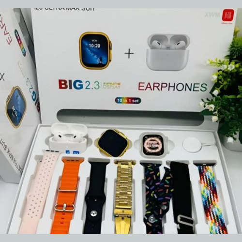 ¡2 SMARTWATCH + AUDÍFONOS GRATIS, SOLO HOY!